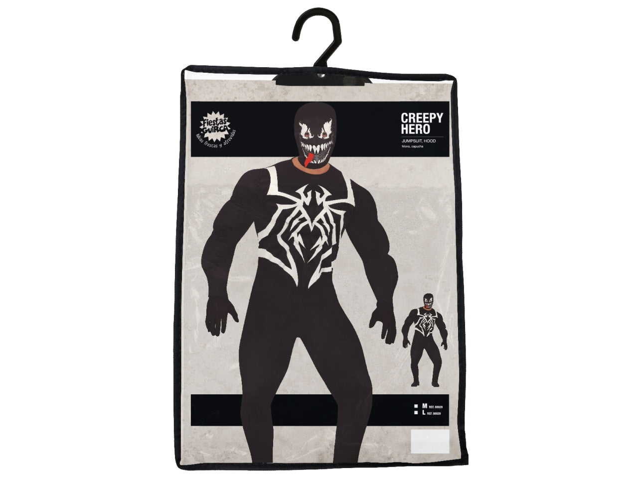 Costume eroe inquietante adulto taglia L52/54