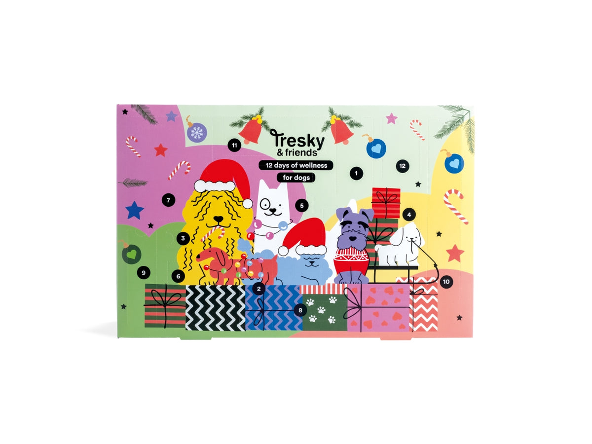Tresky Friends calendario avvento 12 giorni per cani