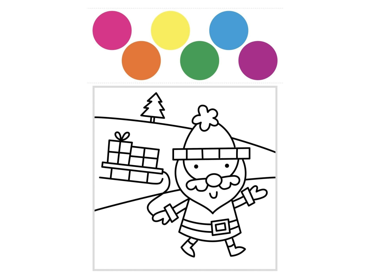 Colora il natale colori magici