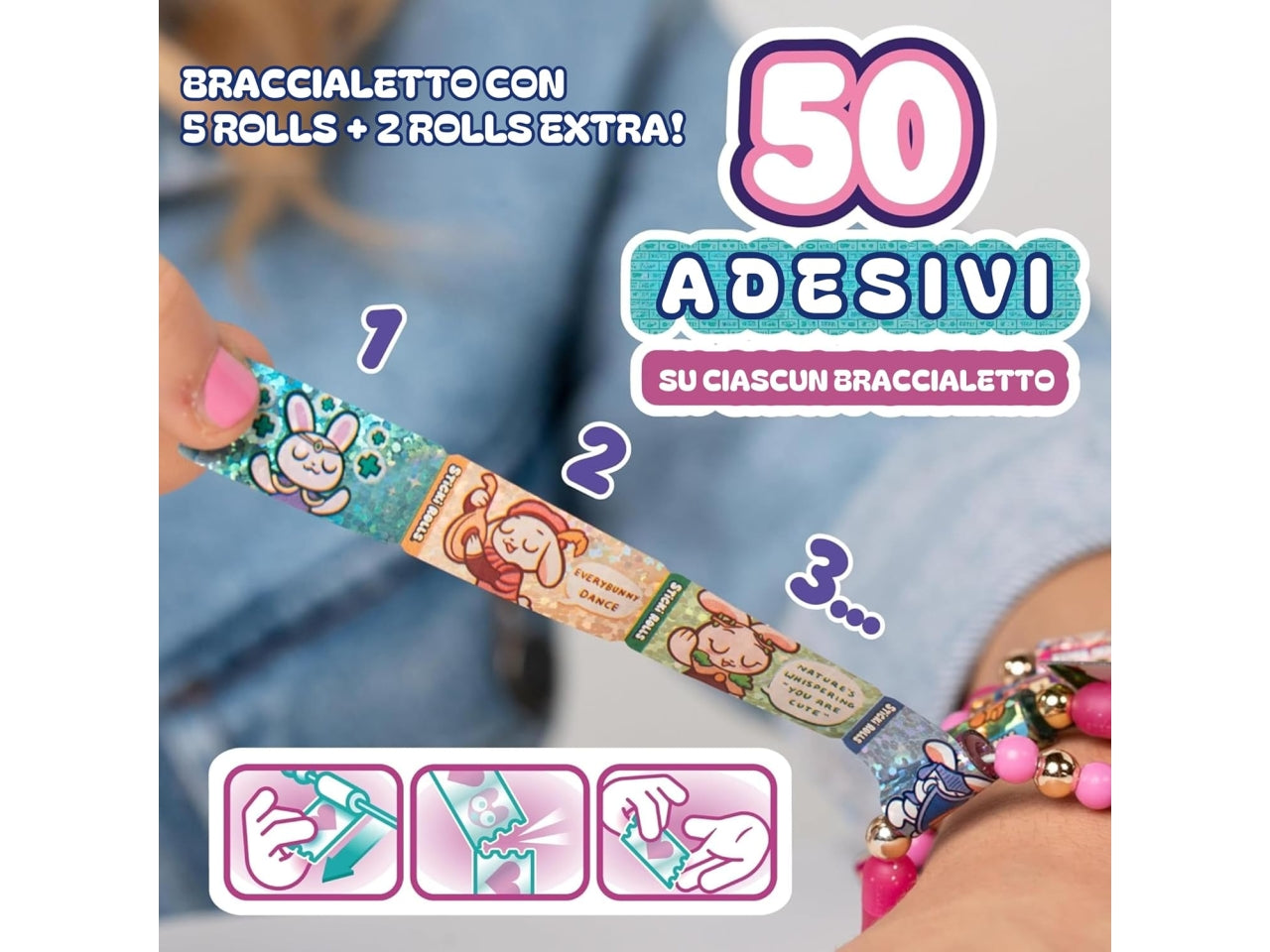 Sticki rolls band confezione singola