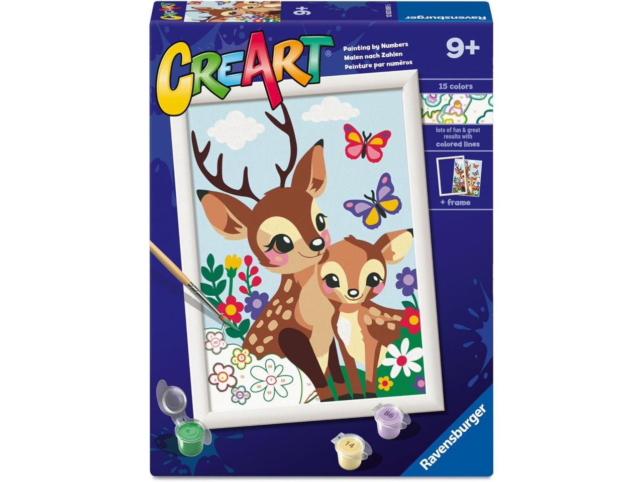 Creart serie d adorabili cerbiatti