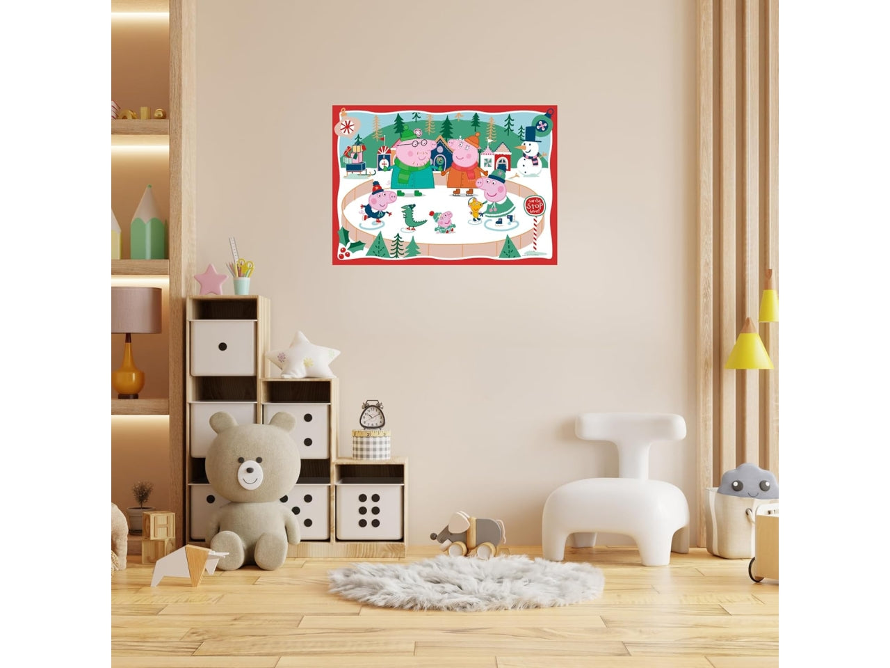 Puzzle 24 pz giant pavimento Peppa Pig