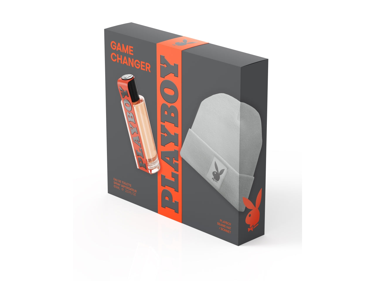 Playboy game changer, confezione con edt 60ml + cappello