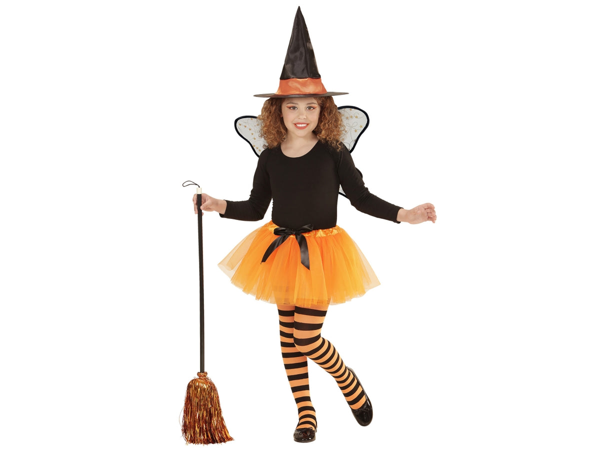 Costume fatina strega tutu, ali e cappello