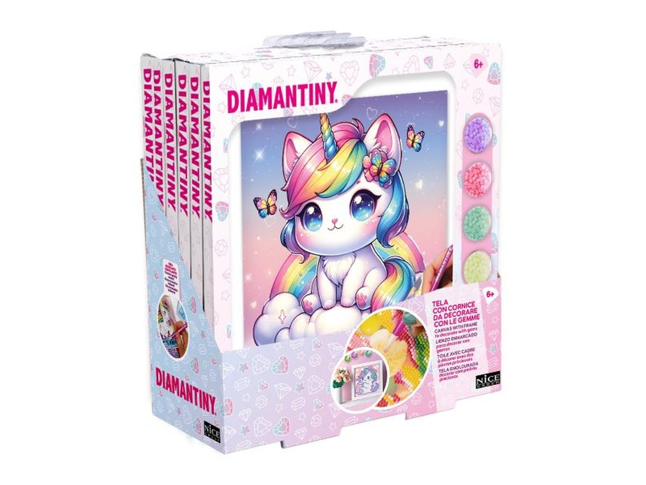 Diamantiny kawaii unicorn modelli assortiti