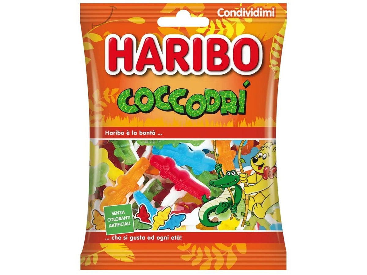 Haribo coccodrÃ¬ 80g