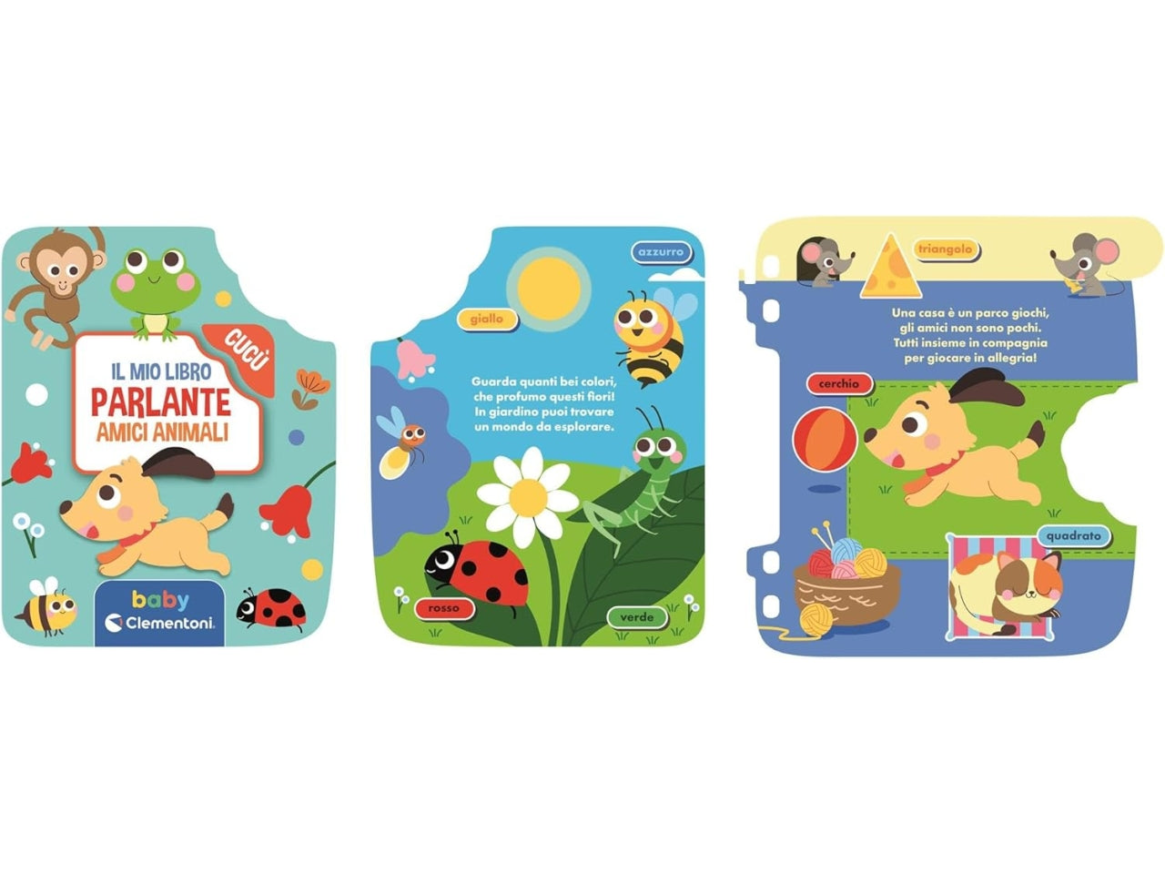 Baby Clementoni Il mio libro parlante cucu