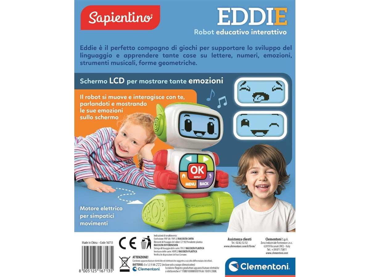 Sapientino Eddie robot educativo