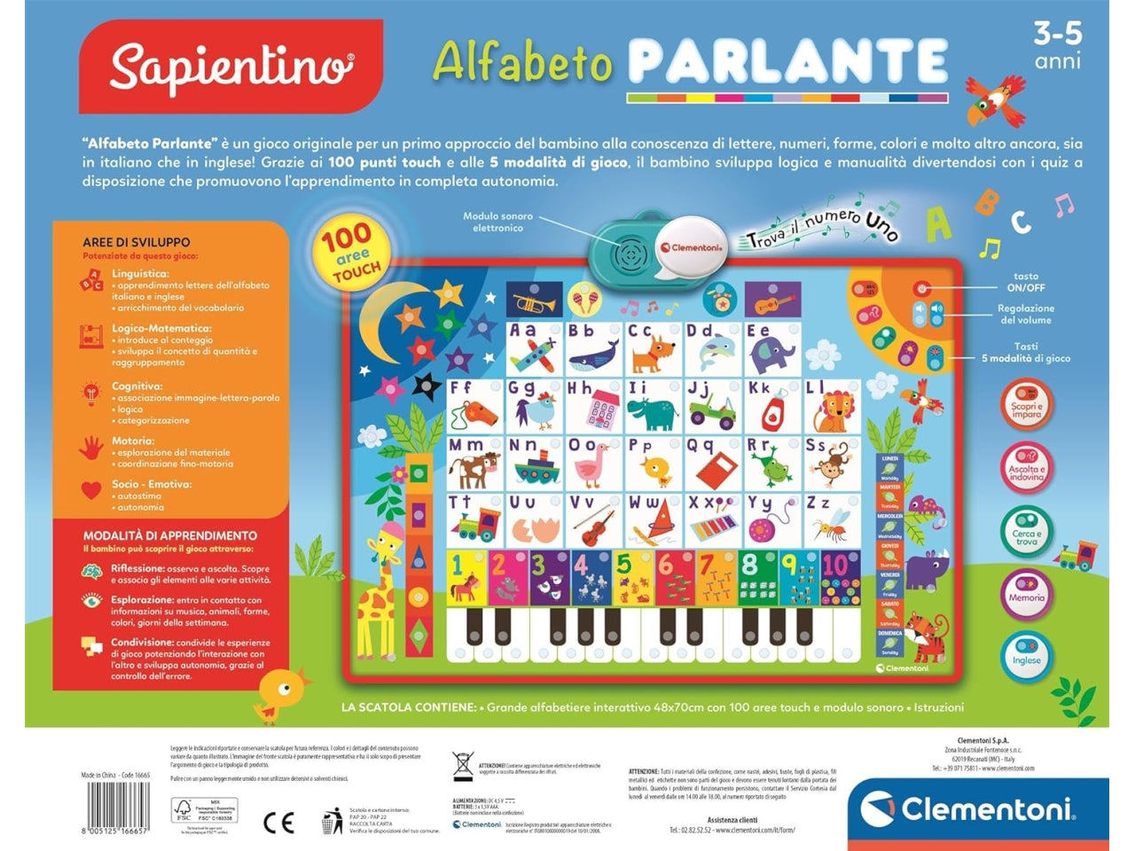Sapientino Poster Alfabeto