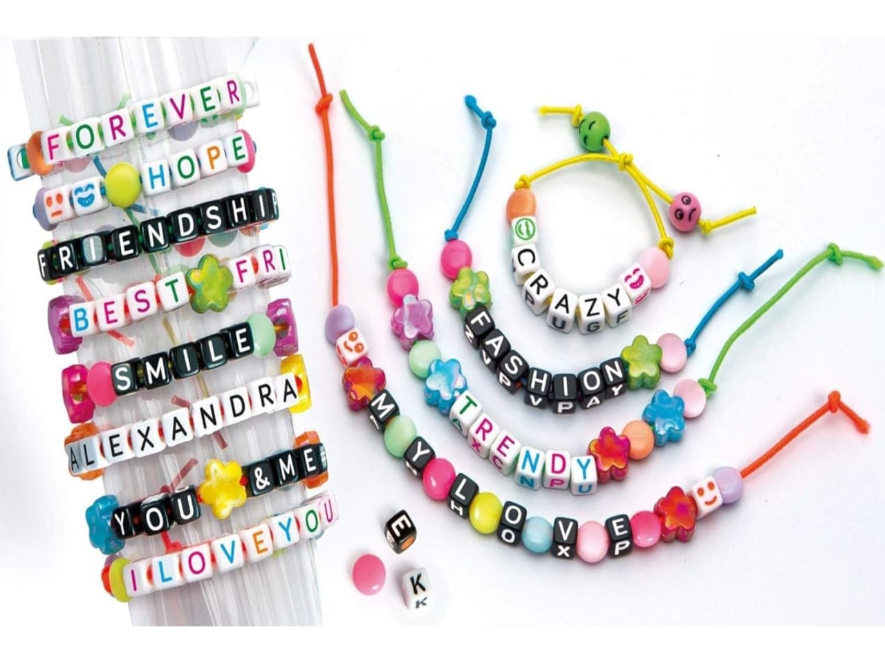 Crazy Chic Message Braccialetti