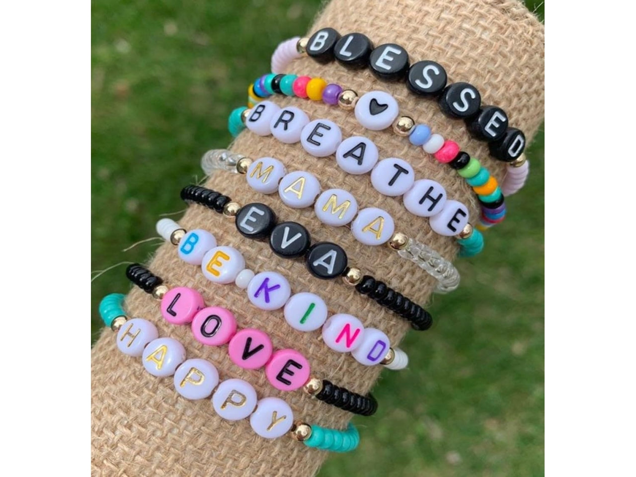 Crazy Chic Message Braccialetti