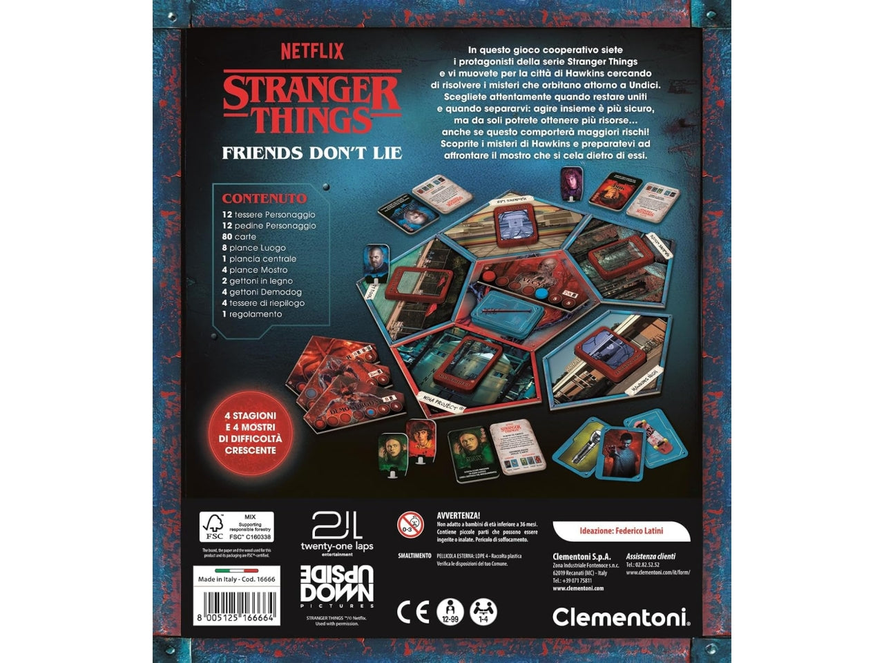 Gioco da tavolo Clementoni Stranger Things