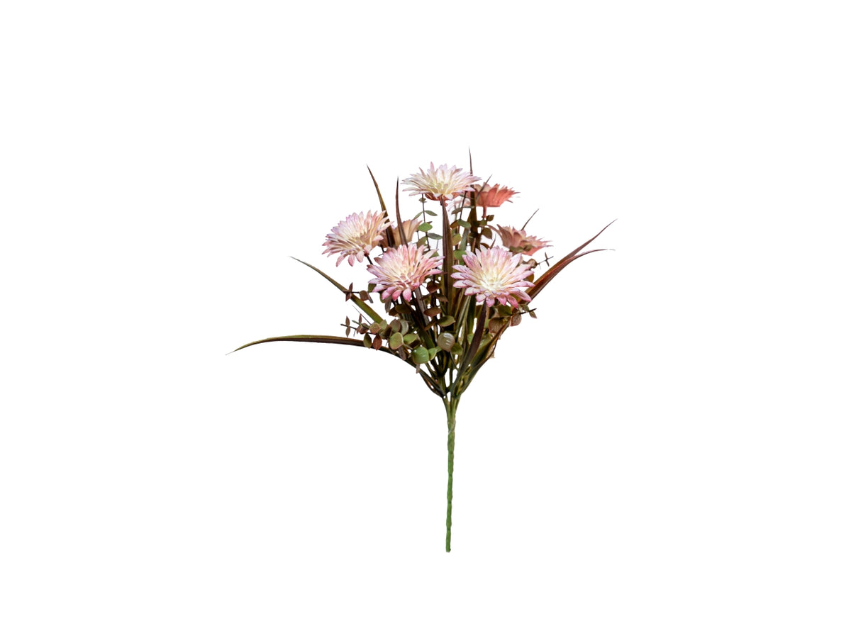Mazzo succulenta 31cm malva