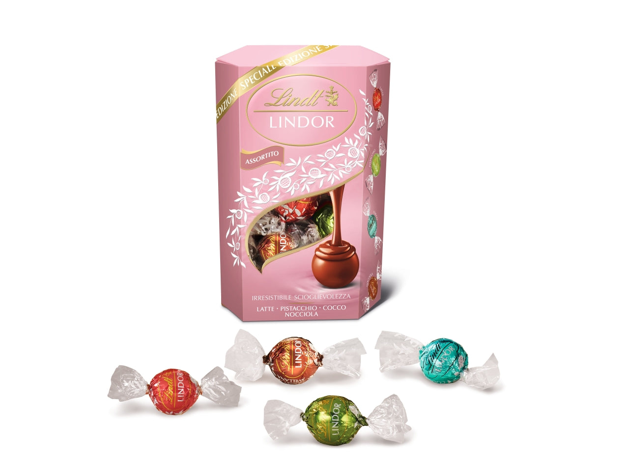 Lindt boules lindor assortiti limited edition 200gr