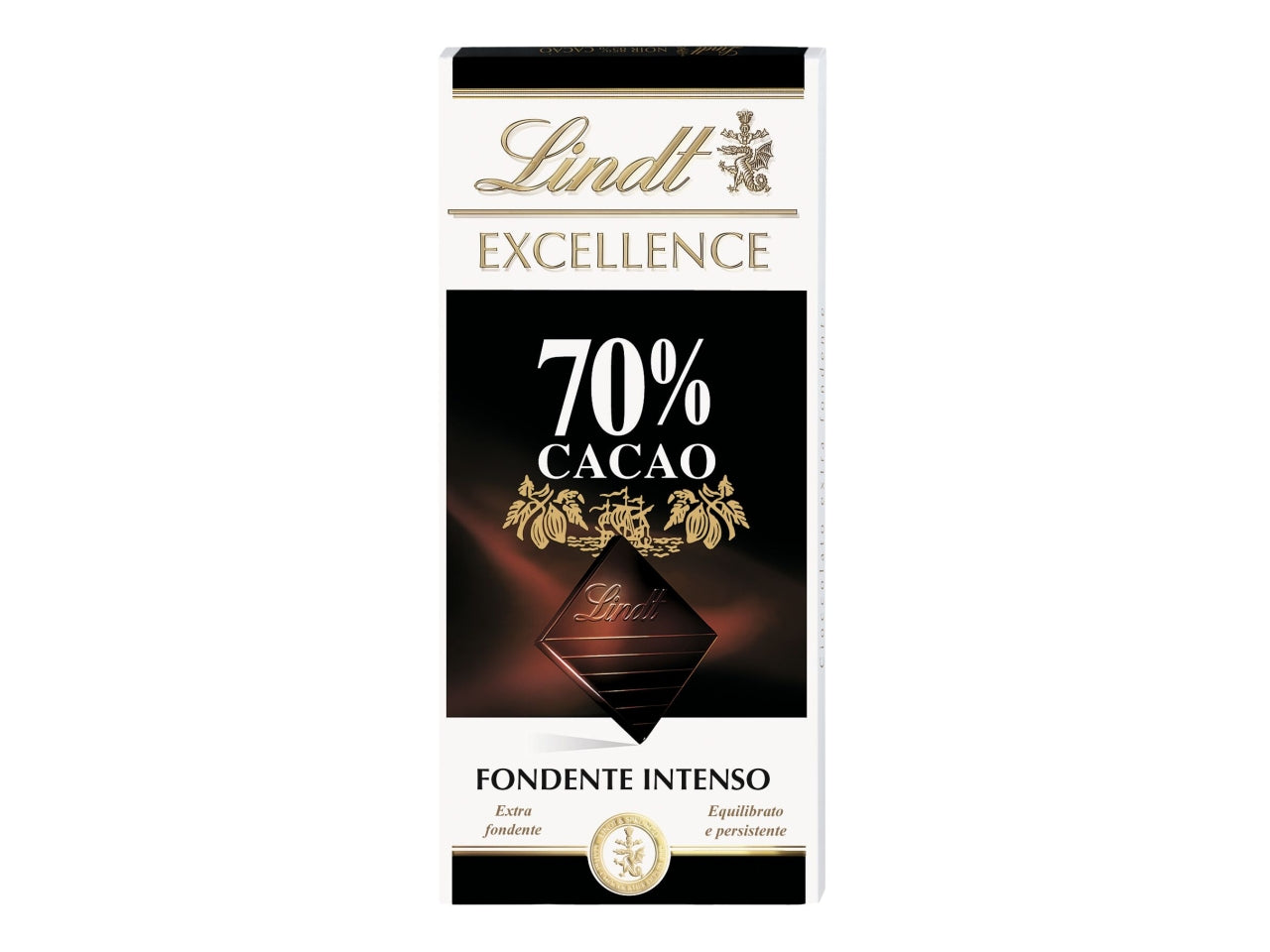 Lindt excellence tavoletta fondente 70% 100gr