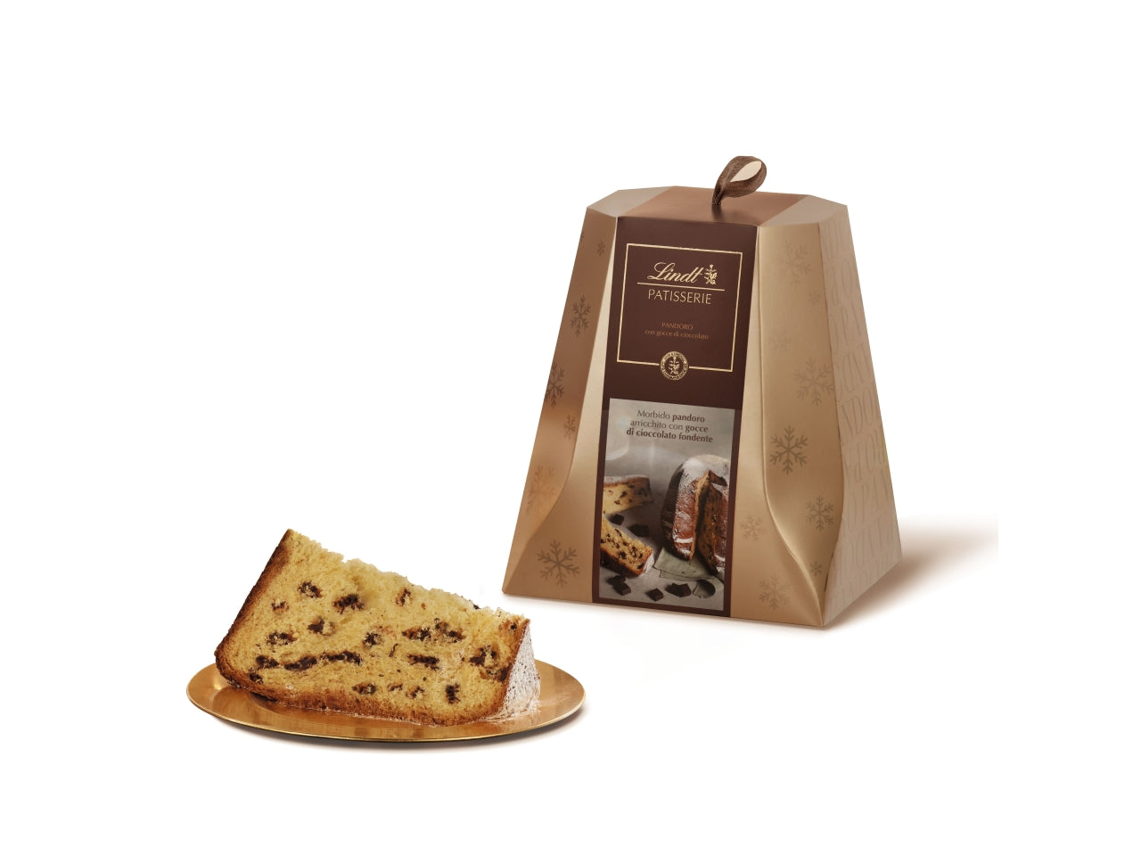 Lindt pandoro con gocce di cioccolato 900gr