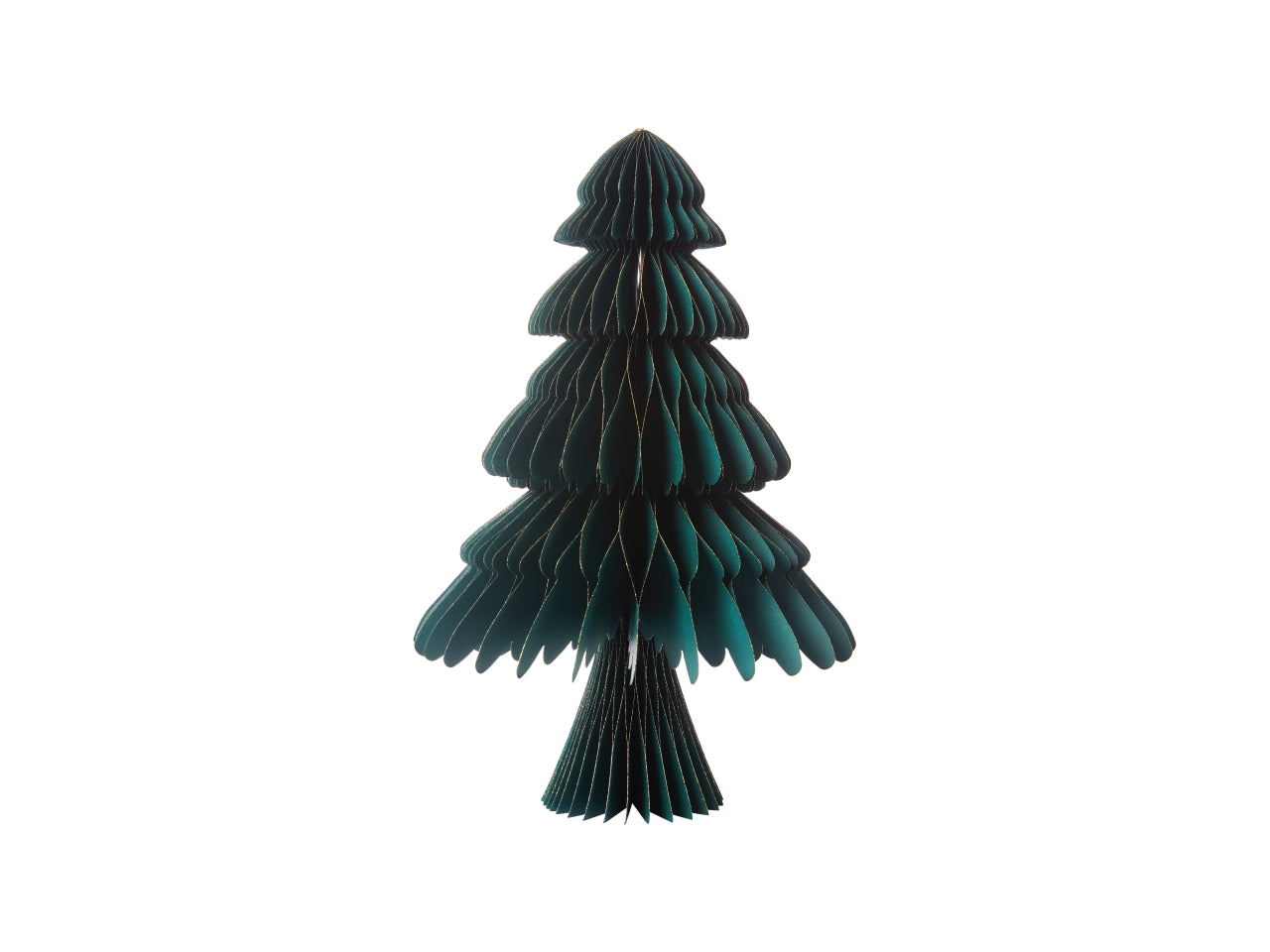 Appendino albero in carta 40x26cm verde scuro