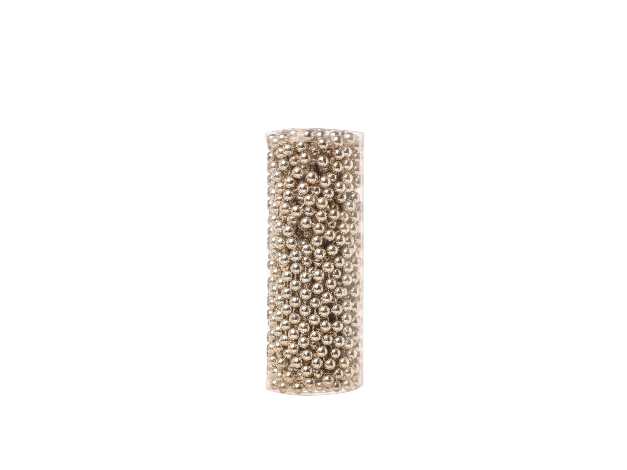Ghirlanda perle diametro 8x10mt champagne