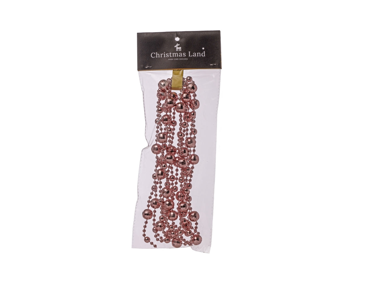 Ghirlanda perle diametro 14mmx2,7mt rosa