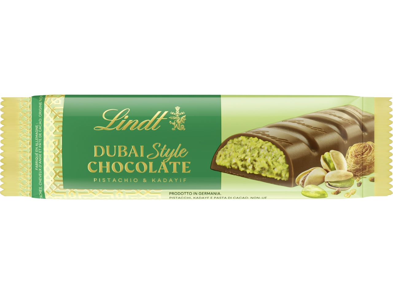 Lindt dubai style chocolate snack 40gr