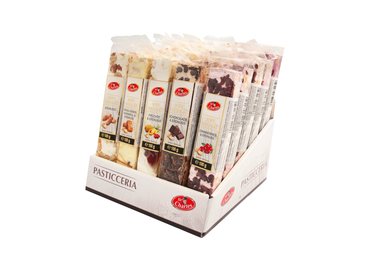 Torrone morbido 100gr gusti assortiti