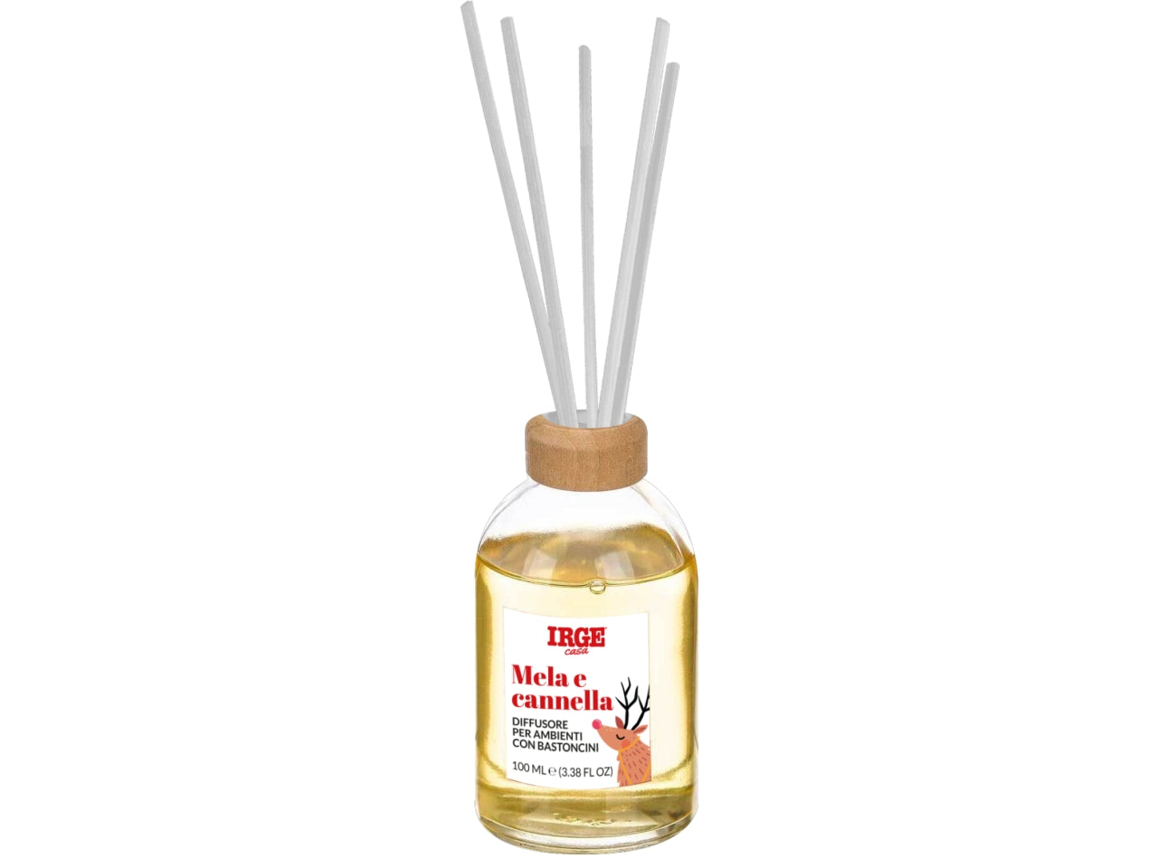 Diffusore pon pon con bacchette 100ml profumazioni assortite