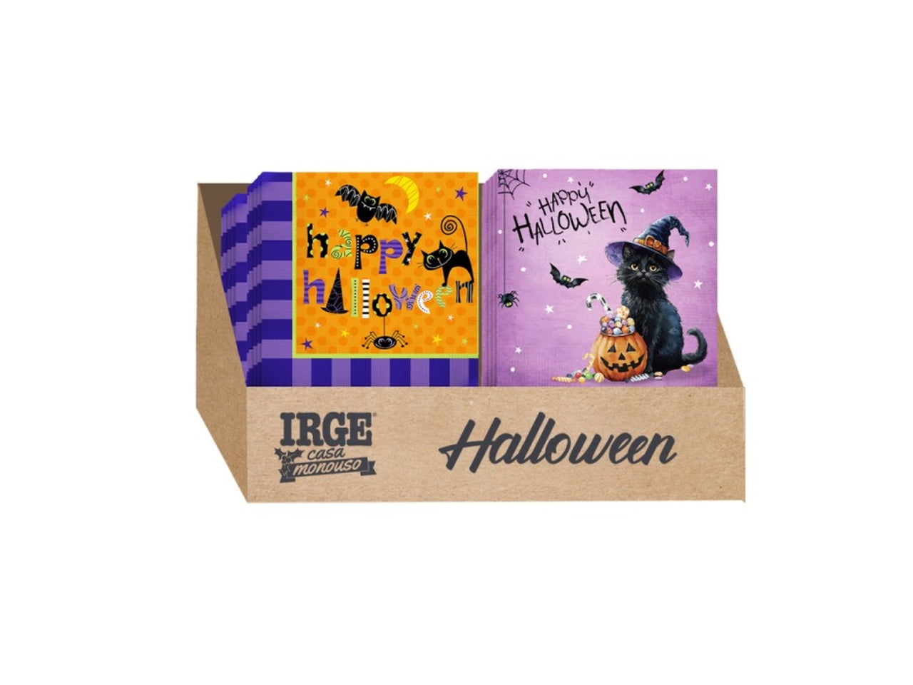 Tovaglioli di carta halloween 33x33cm in confezione da 20 pezzi