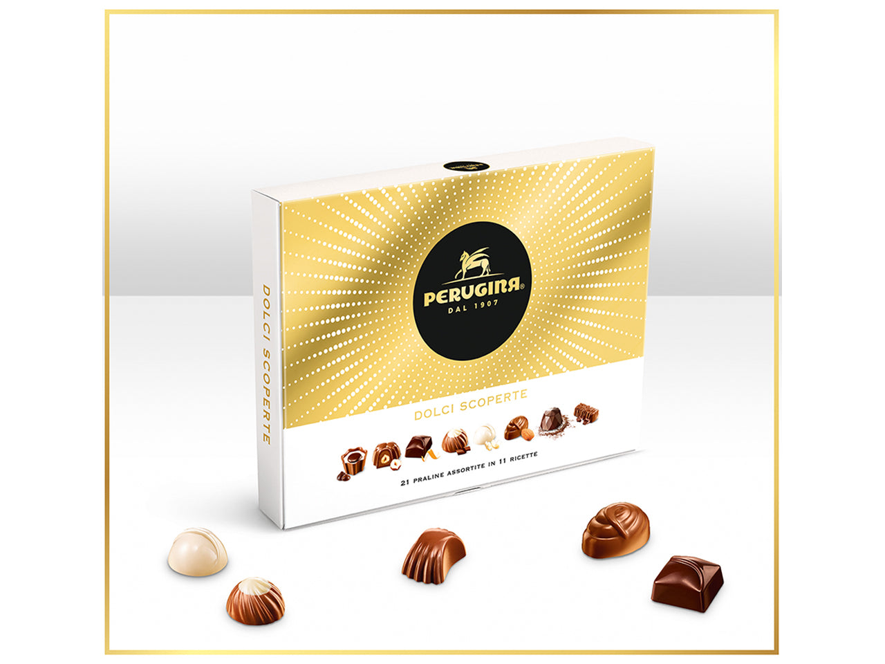 Perugina dolci scoperte scatola da 198gr