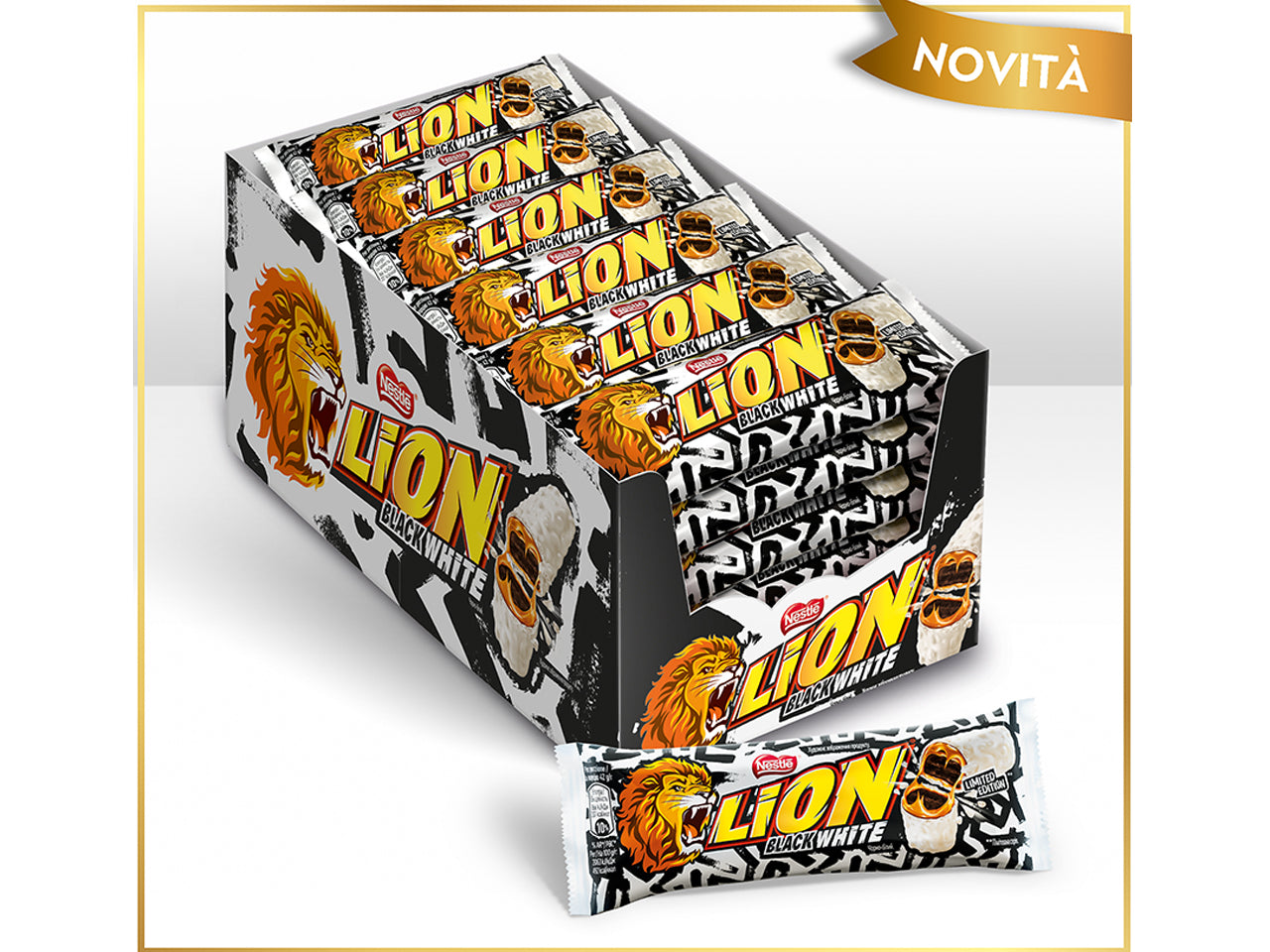 Lion black white 42gr$