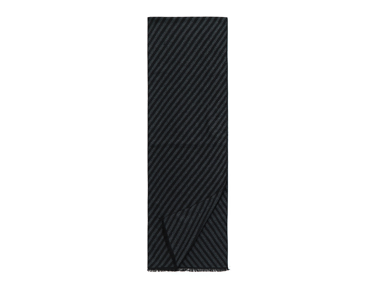 Lumerjack sciarpa 180x32cm 50%lana+50%acrilico nera