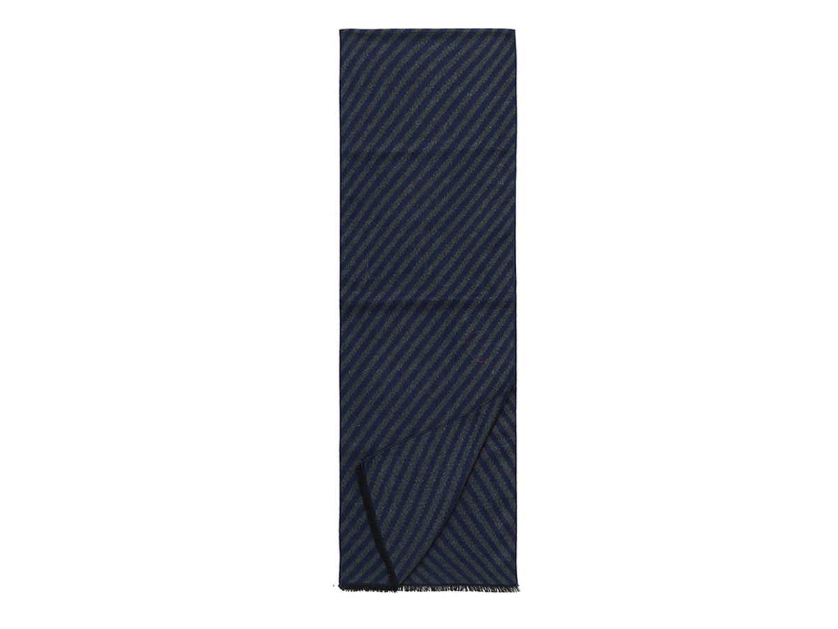 Lumerjack sciarpa 180x32cm 50%lana+50%acrilico blu
