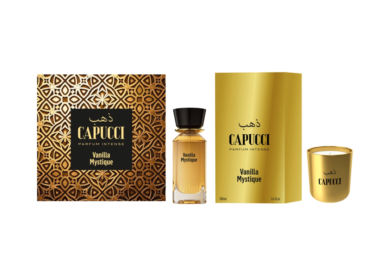 Capucci vanilla mystique confezione regalo con edp 100ml e candela