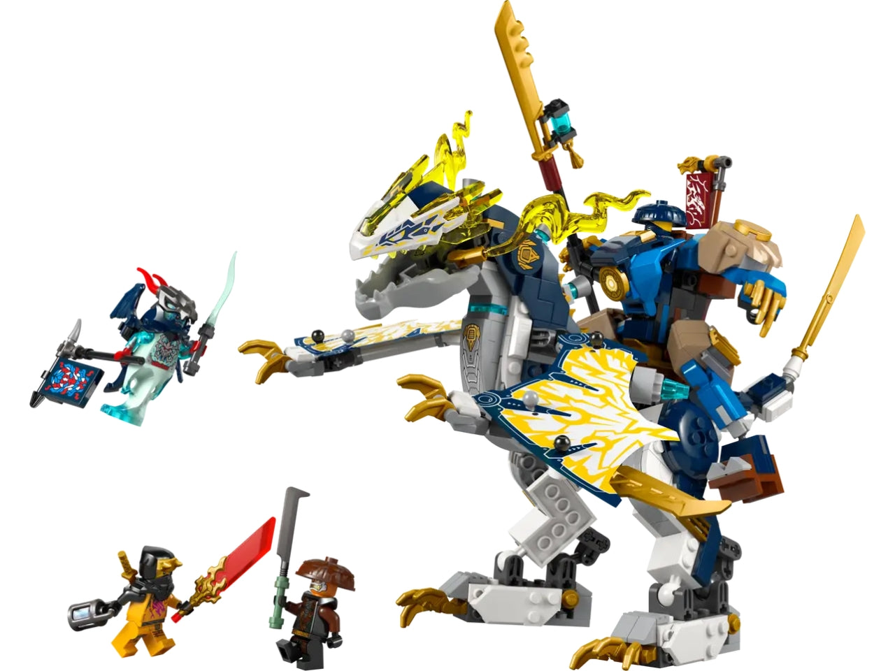 Lego Ninjago Mech cavalca-drago di Rogue
