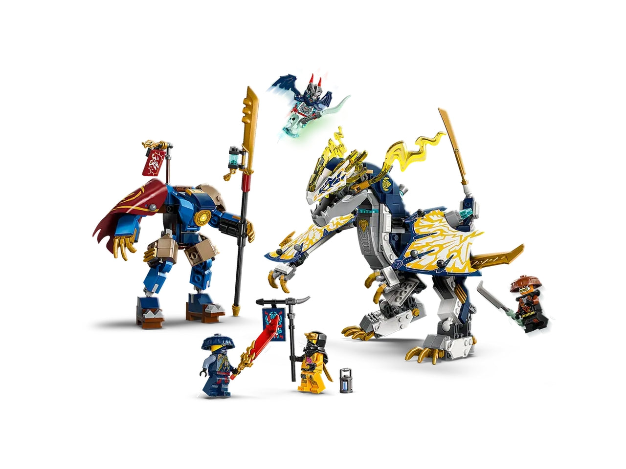 Lego Ninjago Mech cavalca-drago di Rogue