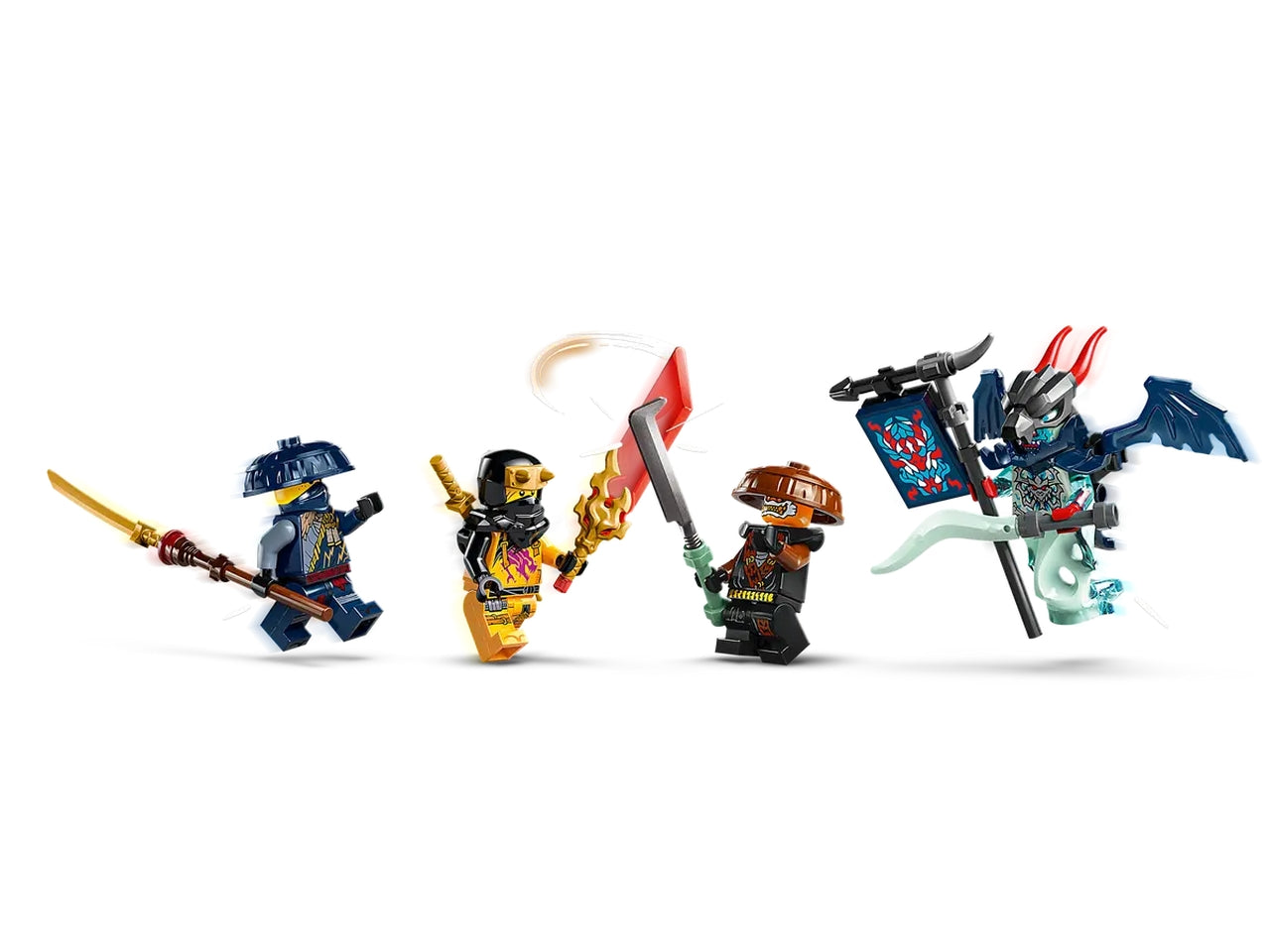 Lego Ninjago Mech cavalca-drago di Rogue