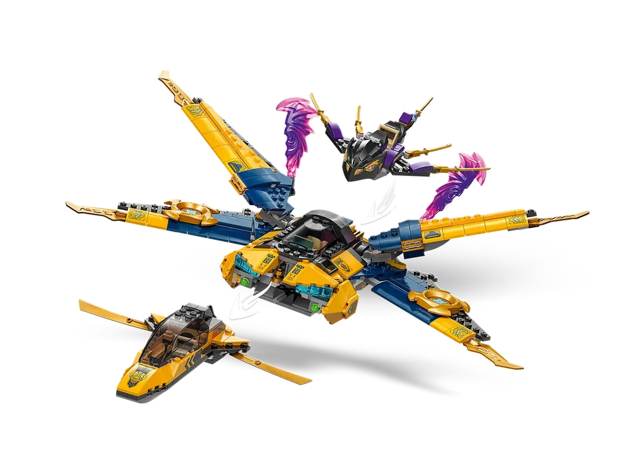Lego Ninjago Jet Super Storm di Ras e Arin