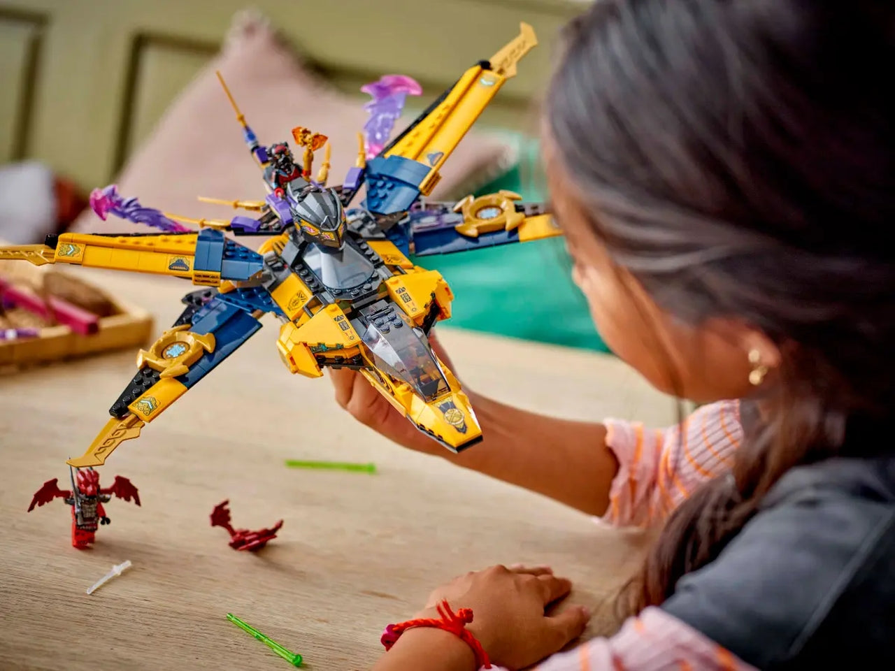 Lego Ninjago Jet Super Storm di Ras e Arin