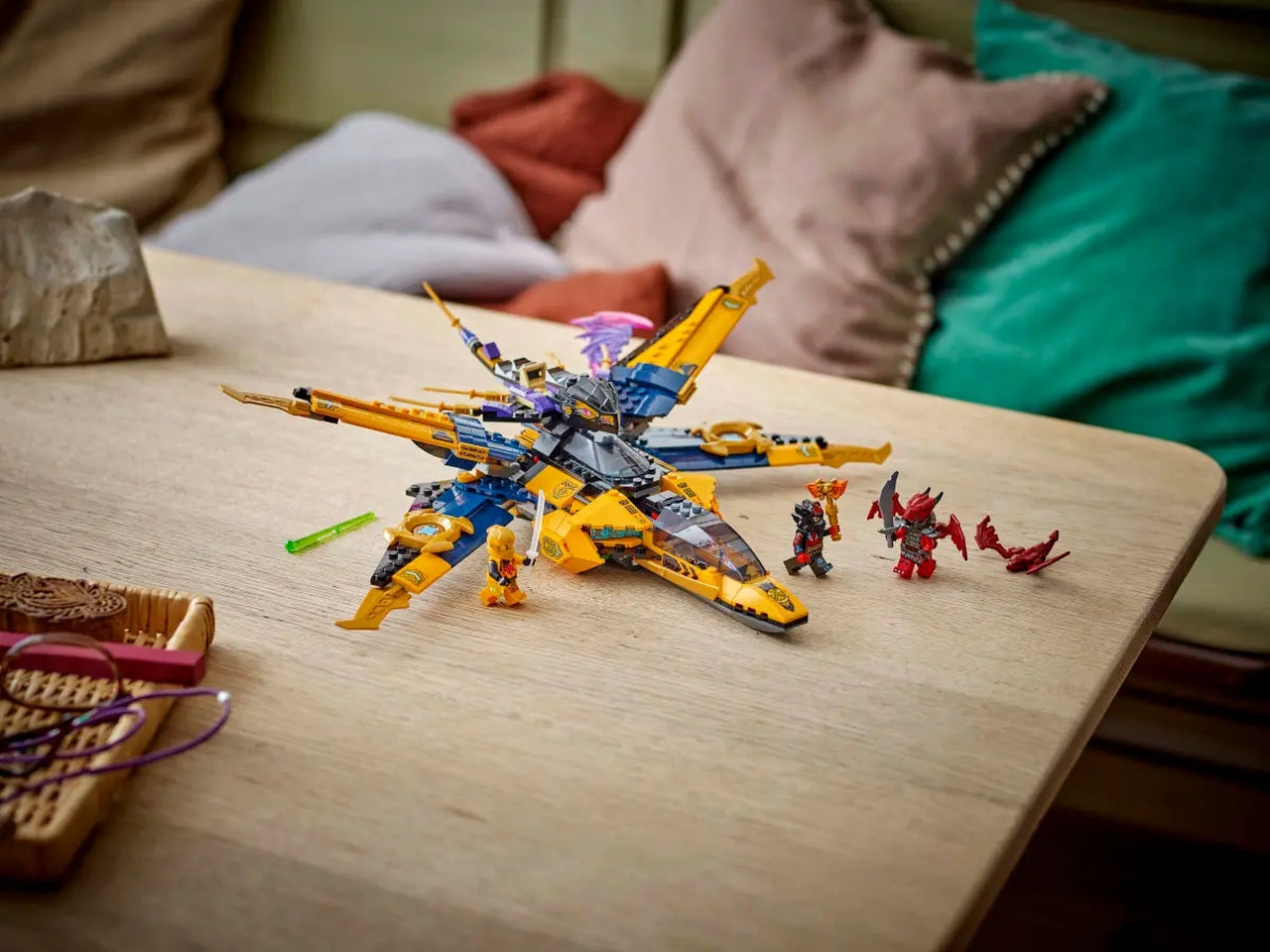 Lego Ninjago Jet Super Storm di Ras e Arin