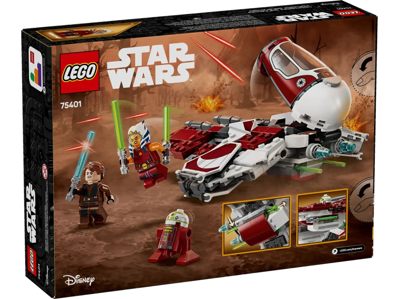 Lego Star Wars TM Jedi Interceptor di Ahsoka