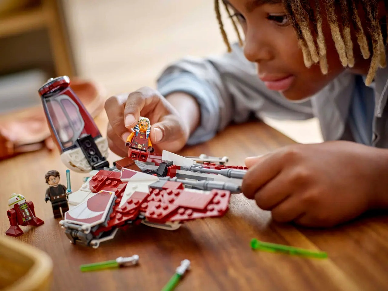 Lego Star Wars TM Jedi Interceptor di Ahsoka