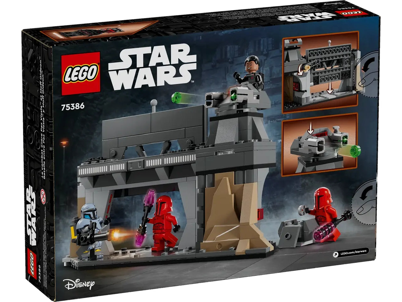 Lego Star Wars TM Battaglia tra Paz Vizsla e Moff Gideon