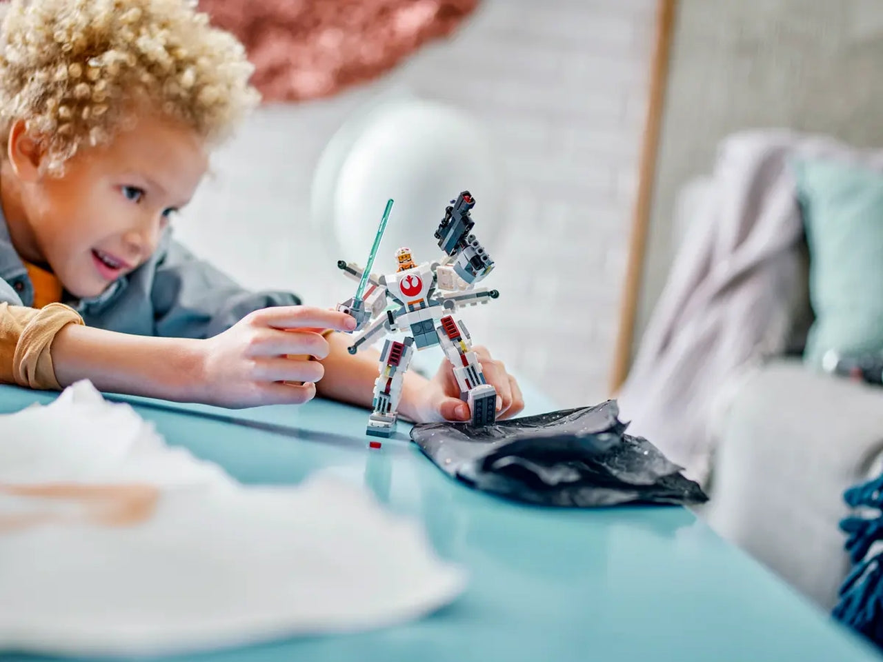 Lego Star Wars TM Mech X-Wing di Luke Skywalker