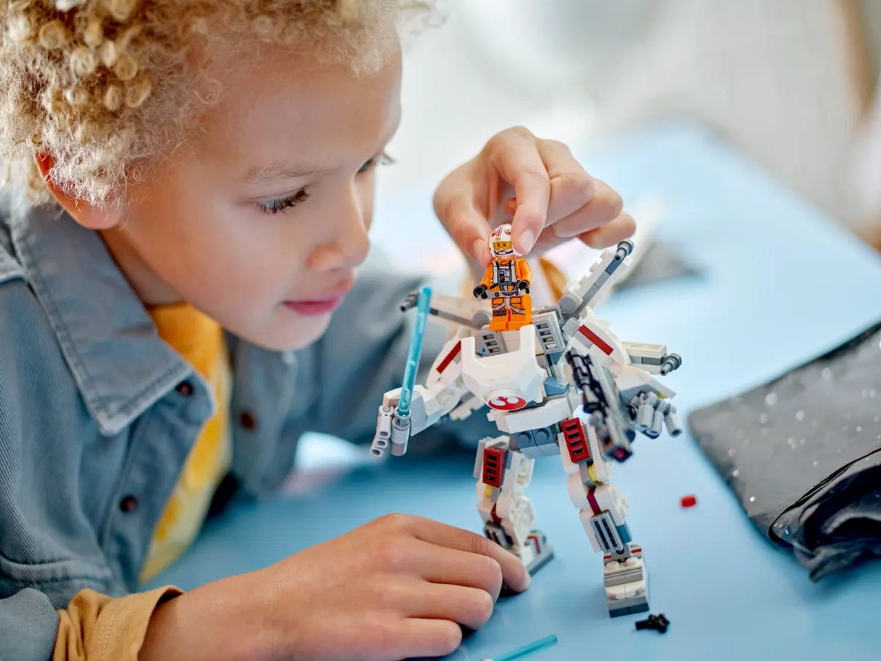 Lego Star Wars TM Mech X-Wing di Luke Skywalker