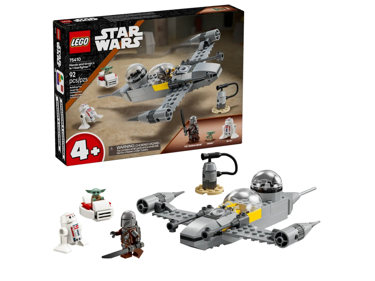 Lego Star Wars TM N-1 Starfighter di Mando e Grogu