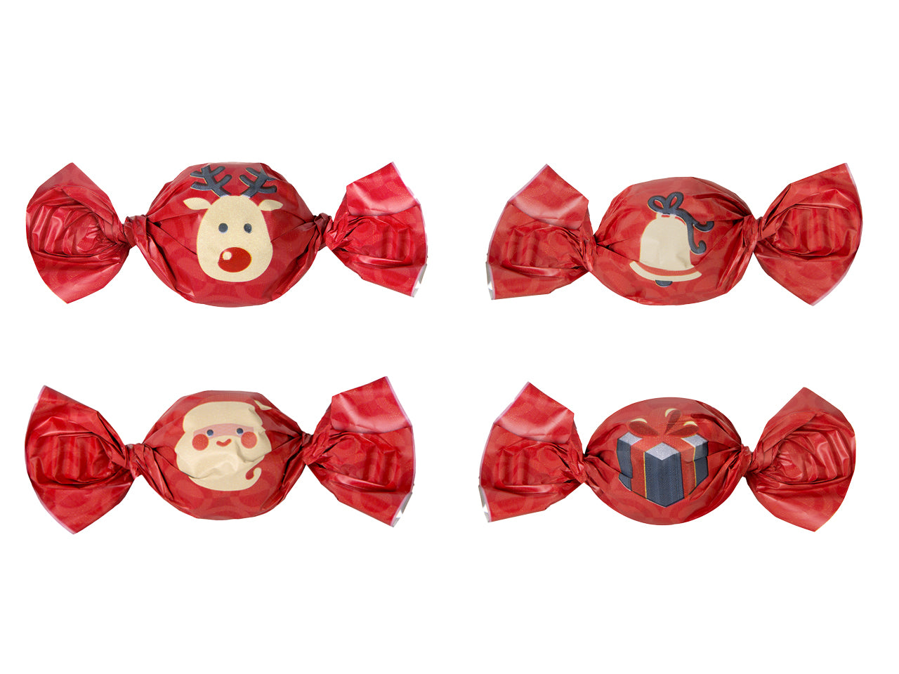 Merry christmas cioccolatini al latte gianduia 1kg