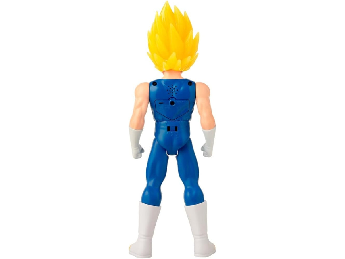 Dragon ball toy baldra figurine gigante 30cm suoni e luci super saiyan 2 vegeta