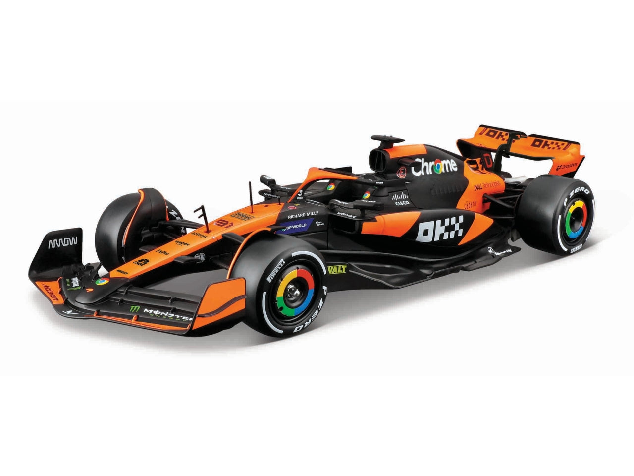 Auto formula with figure Mclaren mcl38 scala 1:43