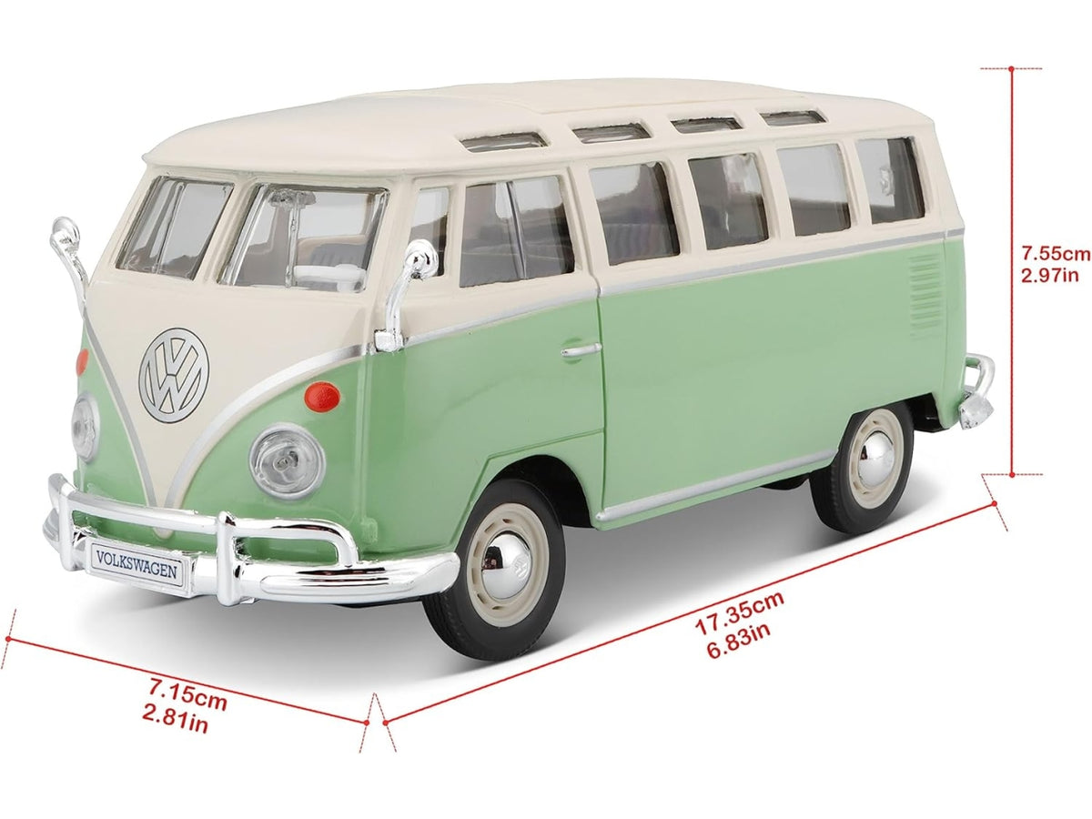 Auto Volkswagen Van Samba 1:25 $