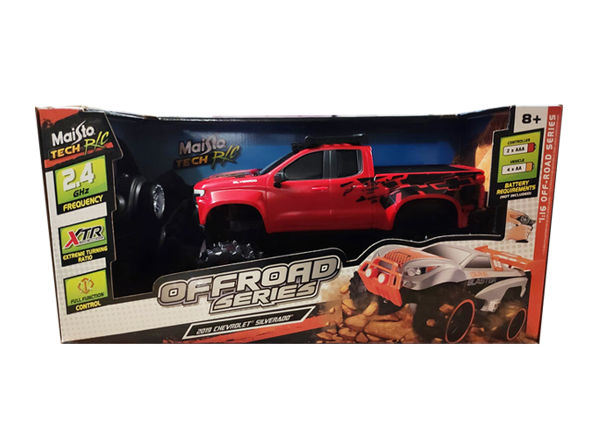 Auto Off-road radio comando 2.4ghz scala 1:16 $