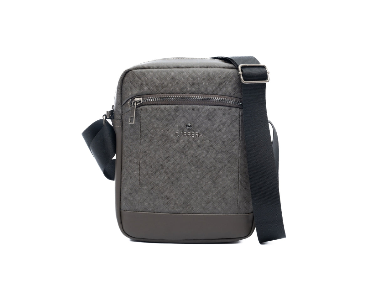 Carrera Flynn tracolla doppia zip grigio